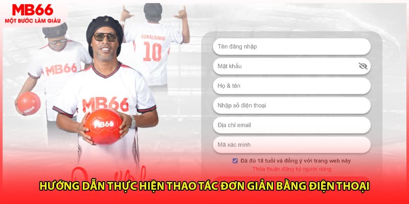 Hướng dẫn thực hiện thao tác đơn giản bằng điện thoại